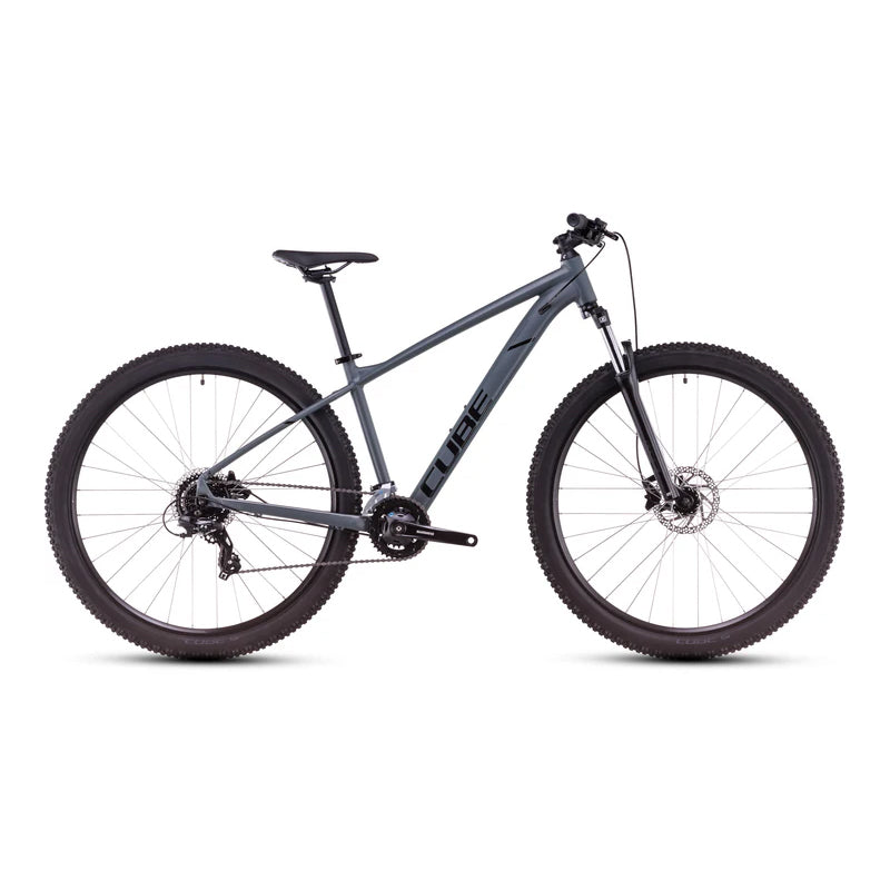 Bicicleta de montaña CUBE Aim ONE Foggyblack & Black 2025